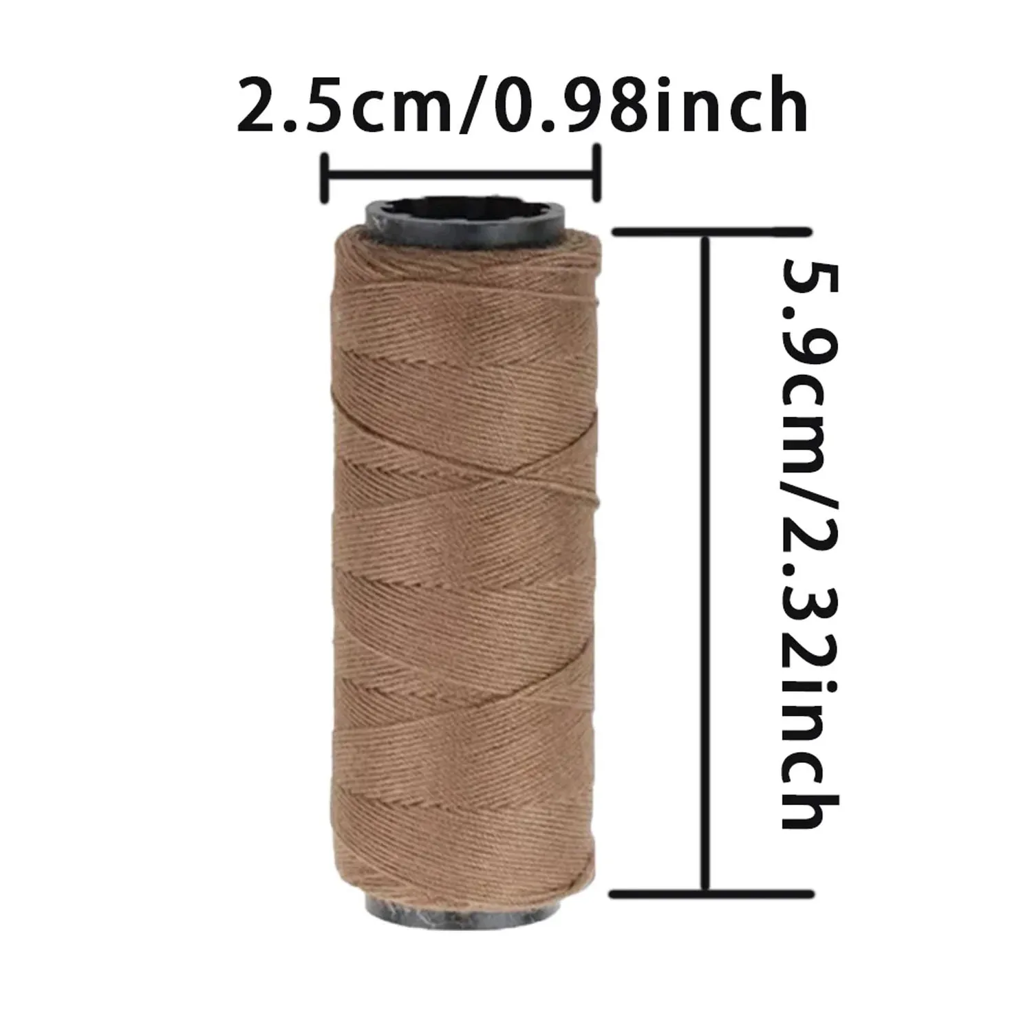1 conjunto de linha de nylon artesanal, 60m com cinco agulhas tipo c, linha de quatro vale para ligação de peruca, kit especial diy