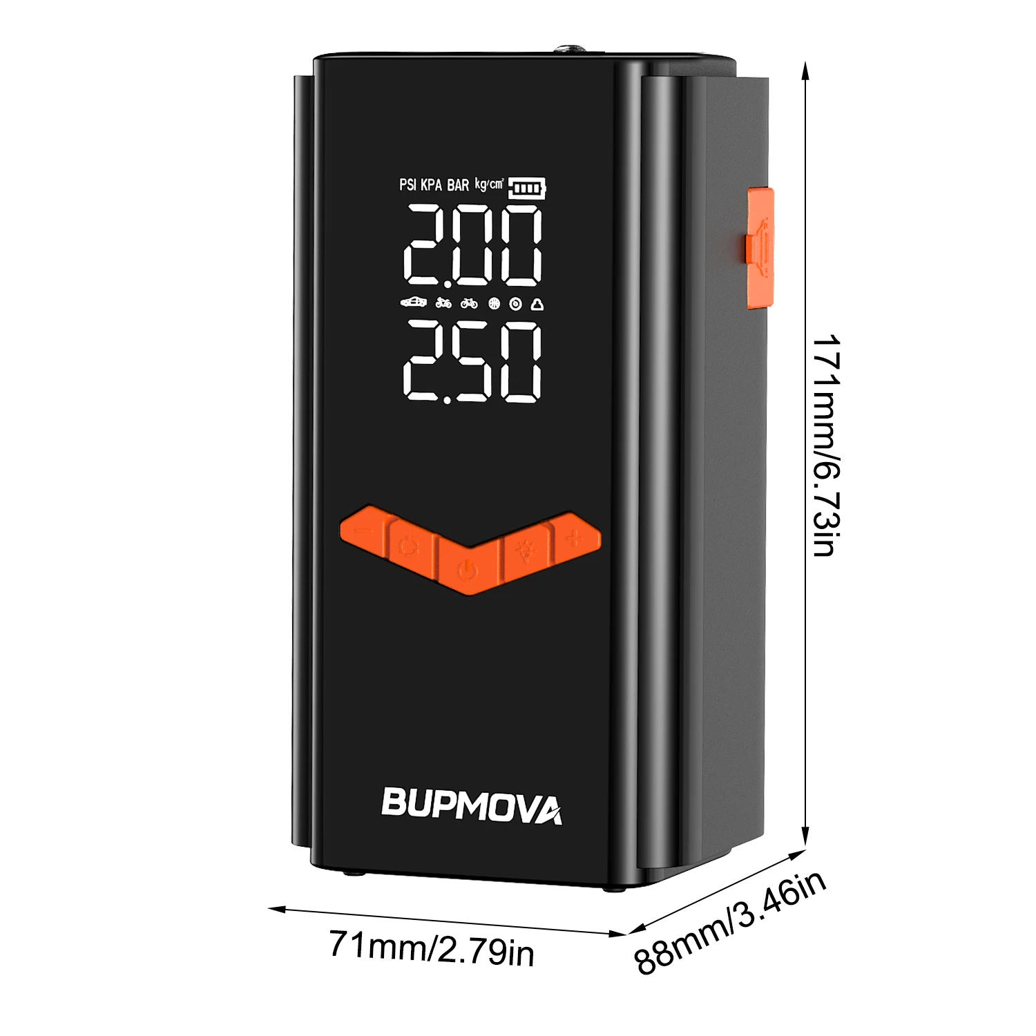 Auto-Starthilfe Powerbank mit Luftkompressor Tragbarer Booster Jumper Box Batterieladegerät Auto-Elektronikzubehör – Detail 10