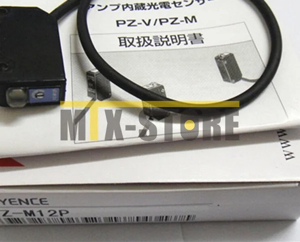 

1 шт., абсолютно новый в коробке, фотоэлектрический датчик Pz-m12p, новый оригинальный точечный Plc