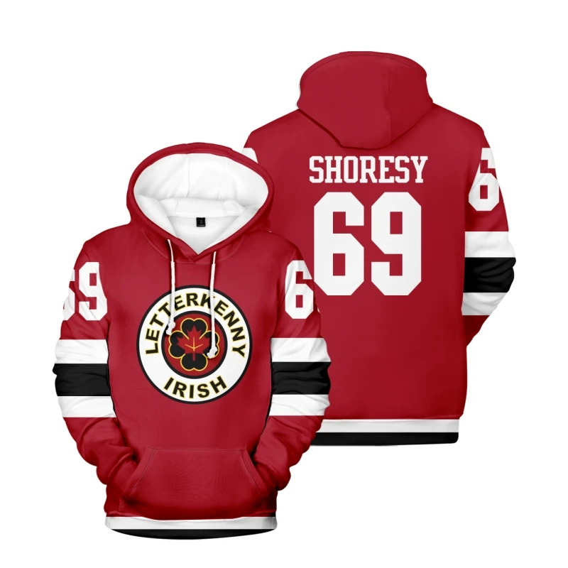 

Shoresy Shore 69 Hoodies 2025 Vintage Merch Hoodie Men and Women Hip-hop Sports Pullover Sweatshirt