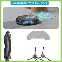 Promotion!For Airrobo P30 P20 Vacuum Cleaner Robot Accessories Main Side Brush Mop Cloth Replacement Parts