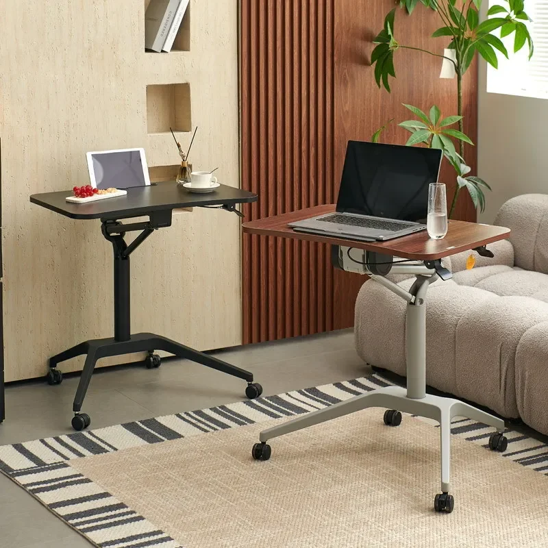 طاولة رفع هوائية للمكتب قائمًا وقابلة للإزالة وطاولة دراسة للكتابة على الكمبيوتر #4