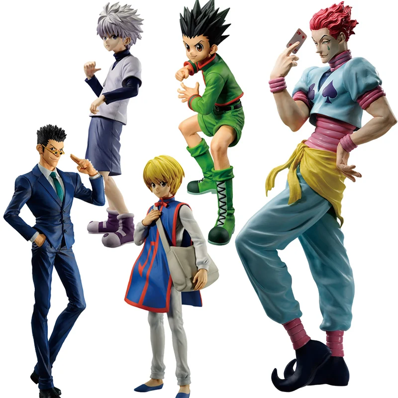 

Original HUNTER x HUNTER Gon Freecss Killua Zoldyck Kurapika Kulolo Hisoka Anime Figure Ichiban Model Toy