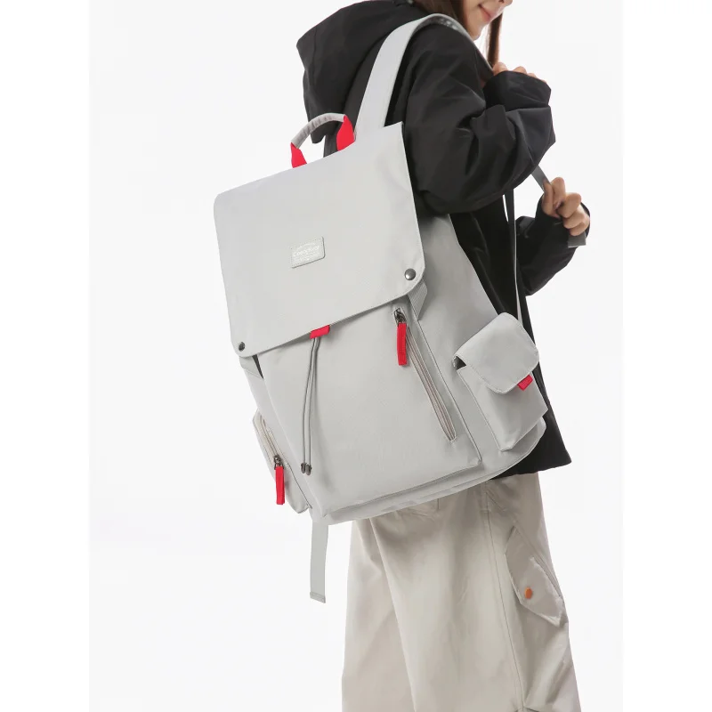 Men's backpack, laptop bag, high-end feel, suitable for college and high school students, large capacity, casual sports, outdoor