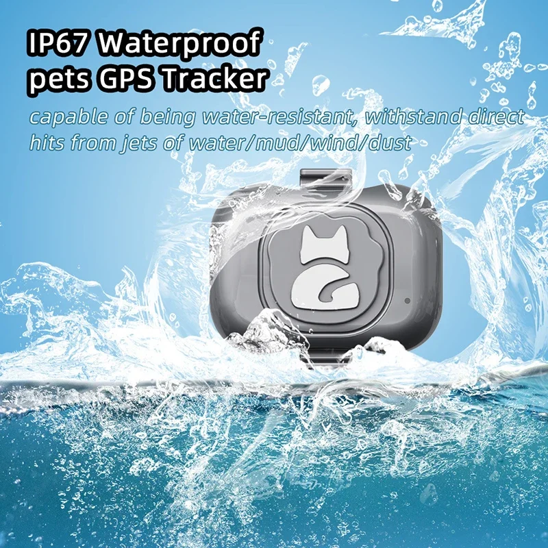 Imagem -03 - Mini Gps Tracker para Cães e Gatos Dispositivo Anti-perdido Impermeável Pet Localização Alarme Anti-roubo Coleira Tracker Acessórios para Cães 4g 2g