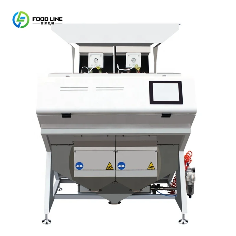 Infrared CCD Color Sorter for Grain Resin Rice Bean Nut Optical Sorting Machine Custom