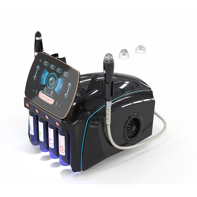 Nieuwste 2-in-1 multifunctionele vacuümroller Diep reinigingsapparaat Super Bubble Gezichtsreiniging Verstevigend gezicht Aqua Peeling Spa