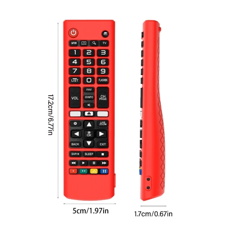 Vỏ silicon bền cho vỏ điều khiển từ xa AKB75095307/AKB75375604/AKB74915305