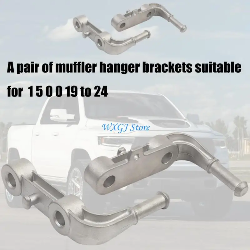 

37JE Replacement Muffler Support Truck Accessories Rear Right Left Exhaust Muffler Bracket Assembly for 1500 2019-2024