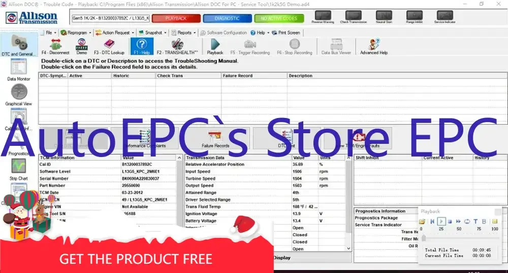 

AutoEPC Allison DOC Premium 2024 + Gen 5 файлов 2024