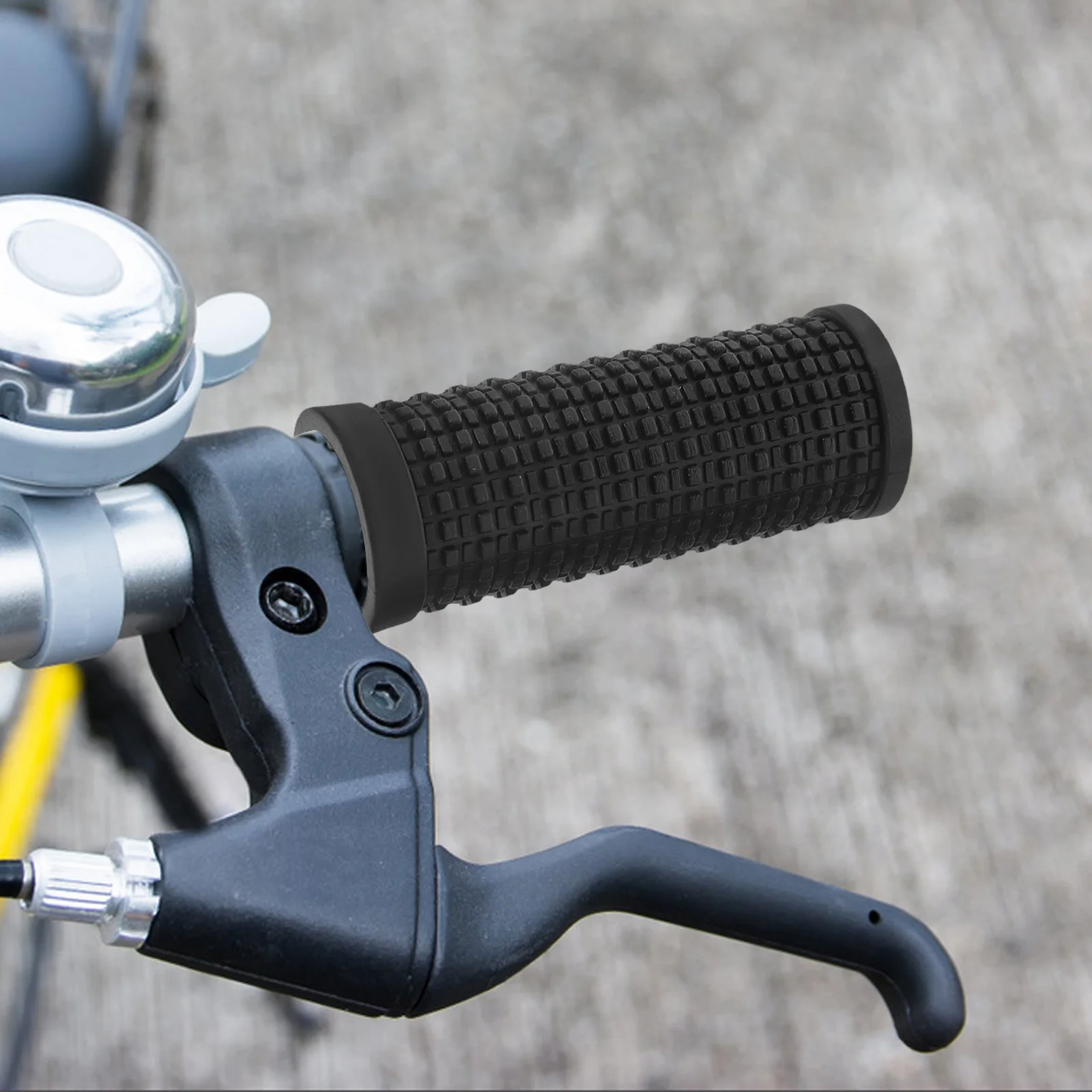 

6Pcs Bicycle Handlebar Grips Mountain Bike Non-Slip Comfortable Ergonomic Rubber Grips for Adult and Bikes