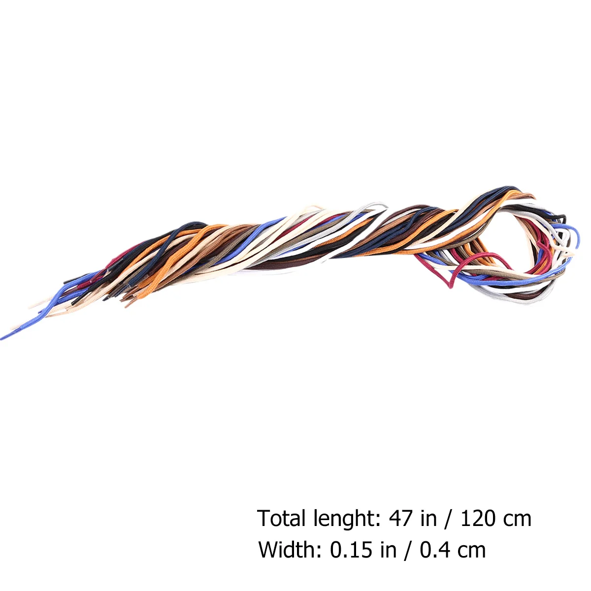 12Pairs الرياضة في الهواء الطلق أربطة أحذية 120 سنتيمتر جولة حذاء رياضة كاجوال سلاسل لتشغيل أحذية التنزه دائم الملونة اكسسوارات