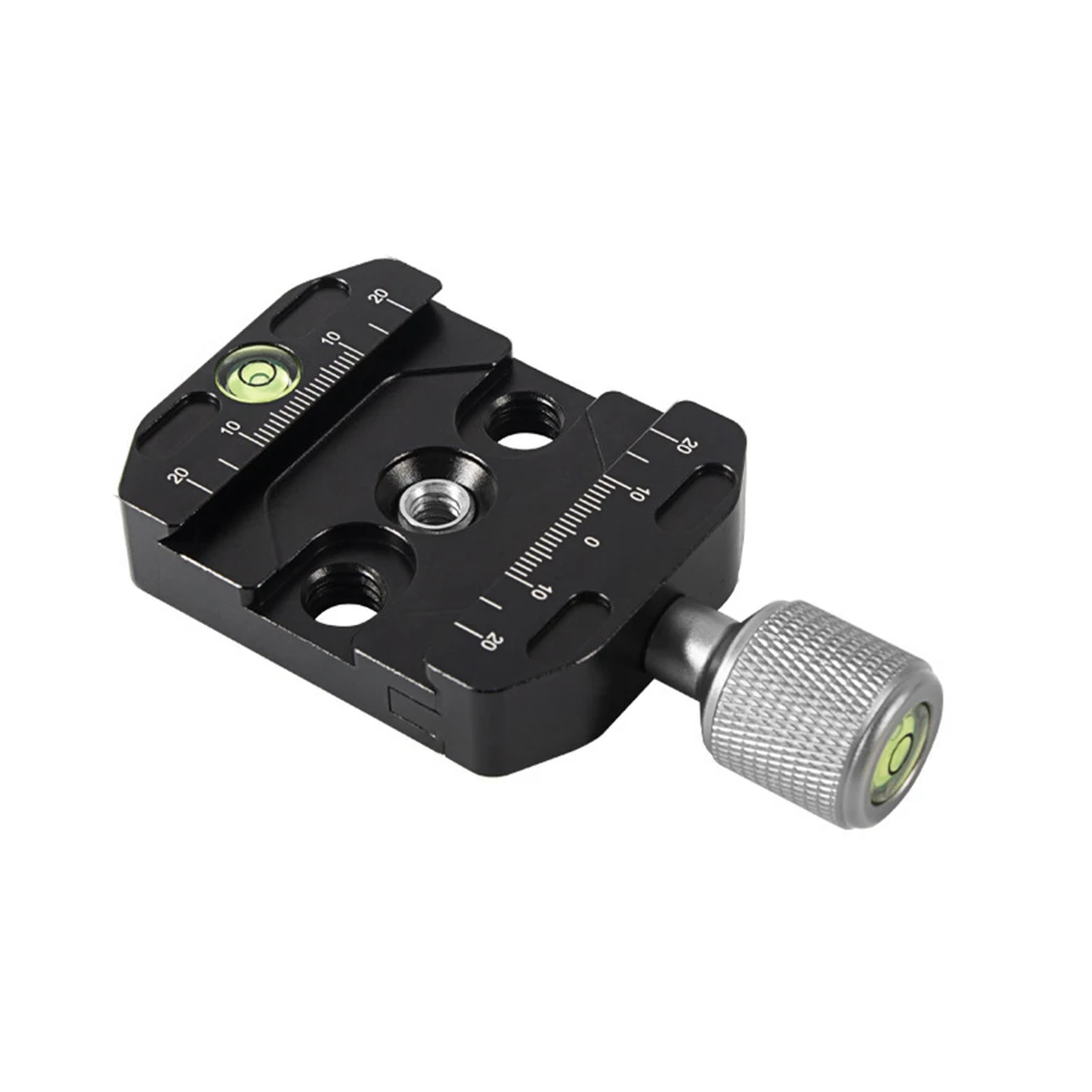 Aluminum Camera Nodal Slider Rail With Bubble Levels For Tripod Plate Clamp Panoramic Photography Accessory Black