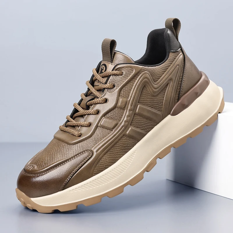 

Men's Casual Shoes Luxury Designer Fashion Comfort Leather Casual Shoes Men's Casual Sneakers Men's Shoes