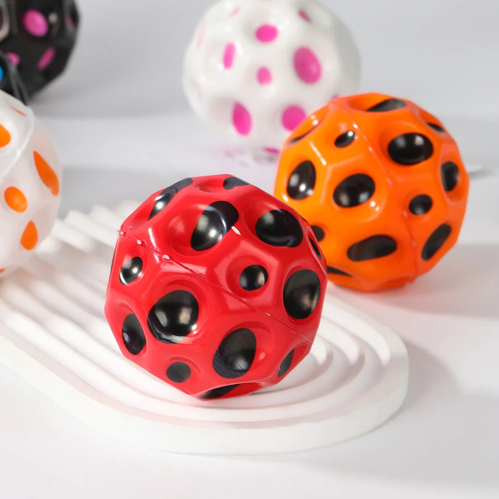 Palla a gravità Bambini Giochi per interni ed esterni Giocattoli sportivi PU Anti gravità Stress Gomma Rimbalzo Palla da salto Giocattolo di coordinazione occhio-mano