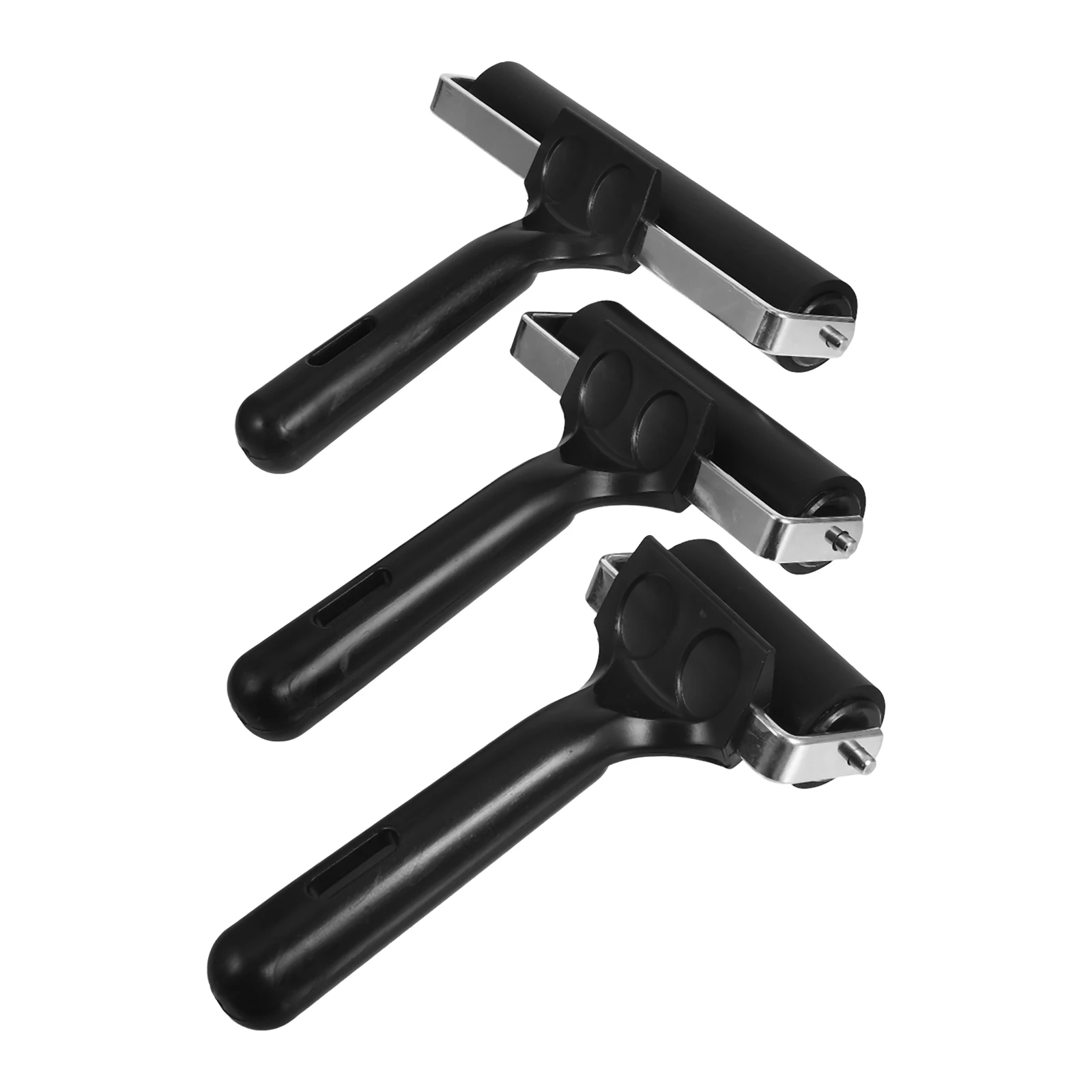 

3 Pcs Printmaking Rubber Ink Rollers for Gluing Painting Art Supplies Craft Tools Versatile Use Easy Clean Durability