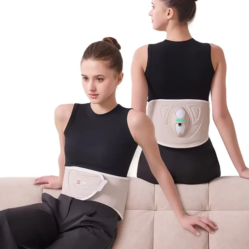 Waist massager vibration kneading heating belt