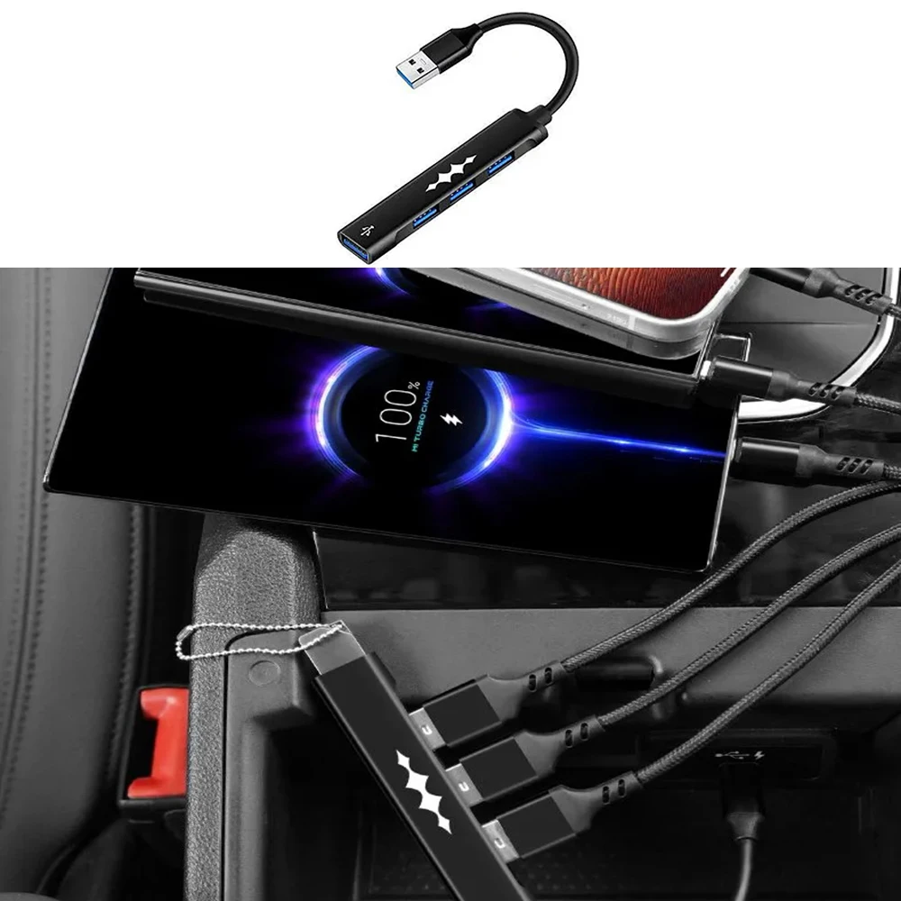 

Автомобильный USB-расширитель Typec, зарядная вилка, интерфейс преобразования, специальные аксессуары, пригодные для BYD Formula Leopard 5 Leopard 8, титан 3