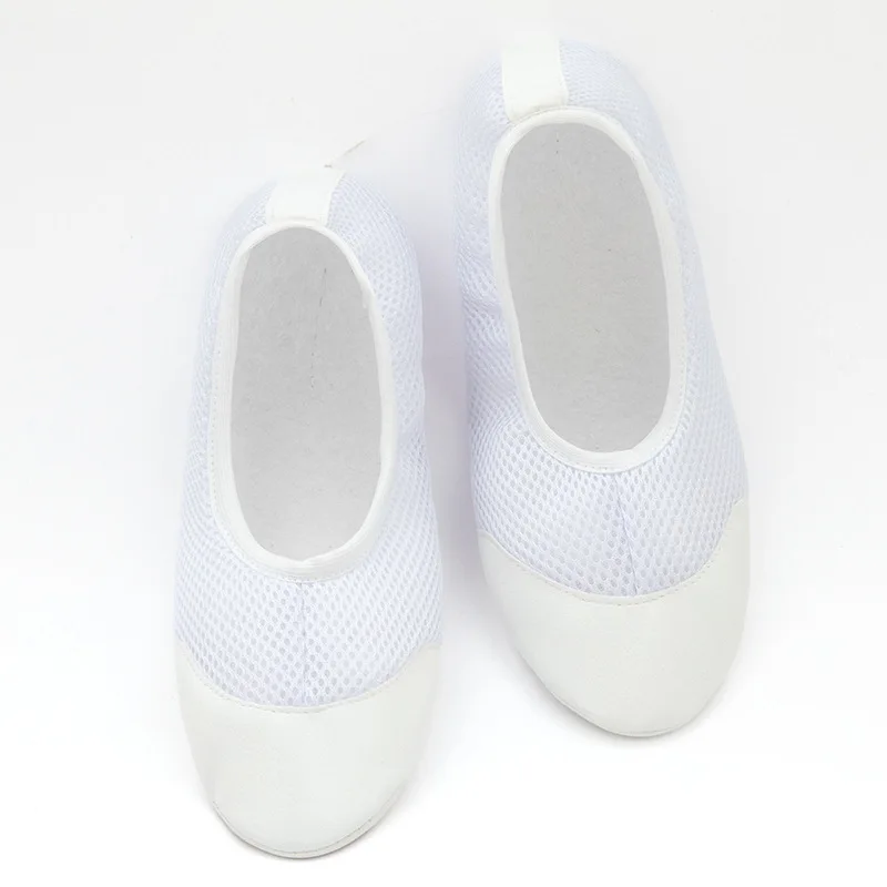 أحذية رقص الباليه الصيفية بلون شبكي مجوف للأطفال أحذية مريحة وناعمة قابلة للتنفس أحذية شبكية للرقص