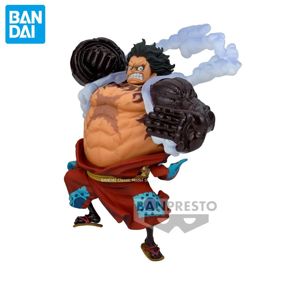 Bandai Banpresto Originele Een Stuk KONING VAN KUNSTENAAR Monkey D. Luffy Anime Figuren Speelgoed voor Kinderen Gift