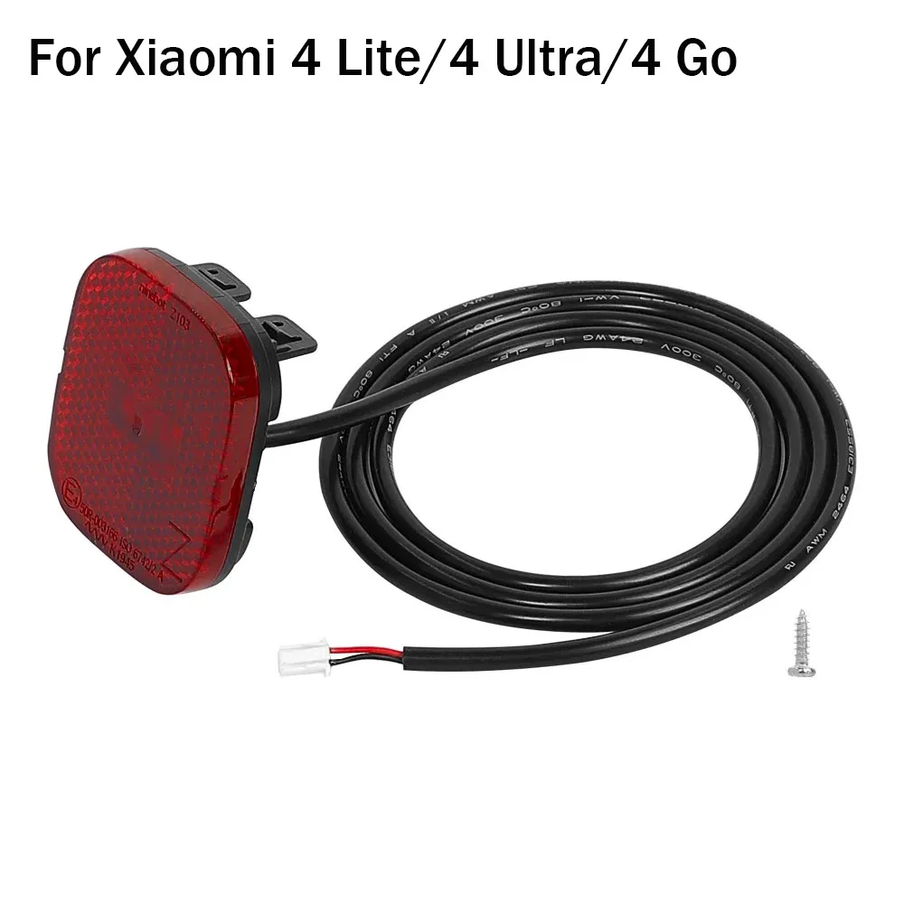 Fanale posteriore di avvertimento di sicurezza per Xiaomi 4 Lite/4 Ultra/4 Go LED fanale posteriore Scooter elettrico parafango accessori luce freno posteriore