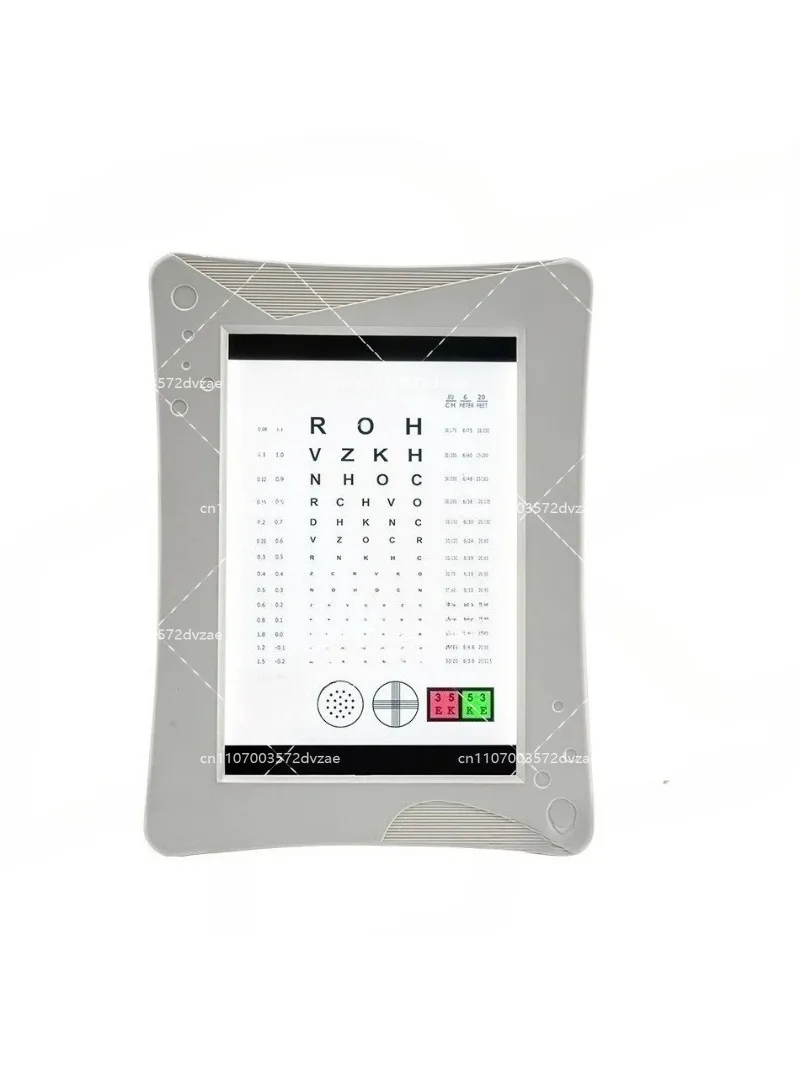 LED Near Vision Chart Light Box Multifunctional Eye Test Device Rechargeable Plug-in for Astigmatism
