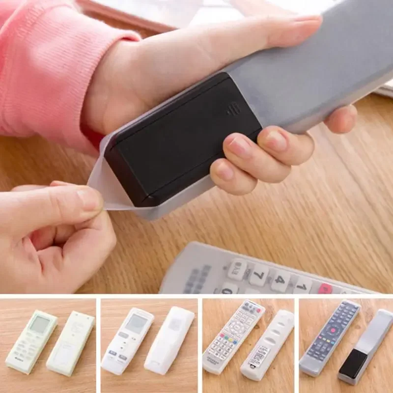 Dust-proof Silicone Waterproof Air Condition Cover Remote Control Case Remote Control Protctive Case TV Remote Storage Bag