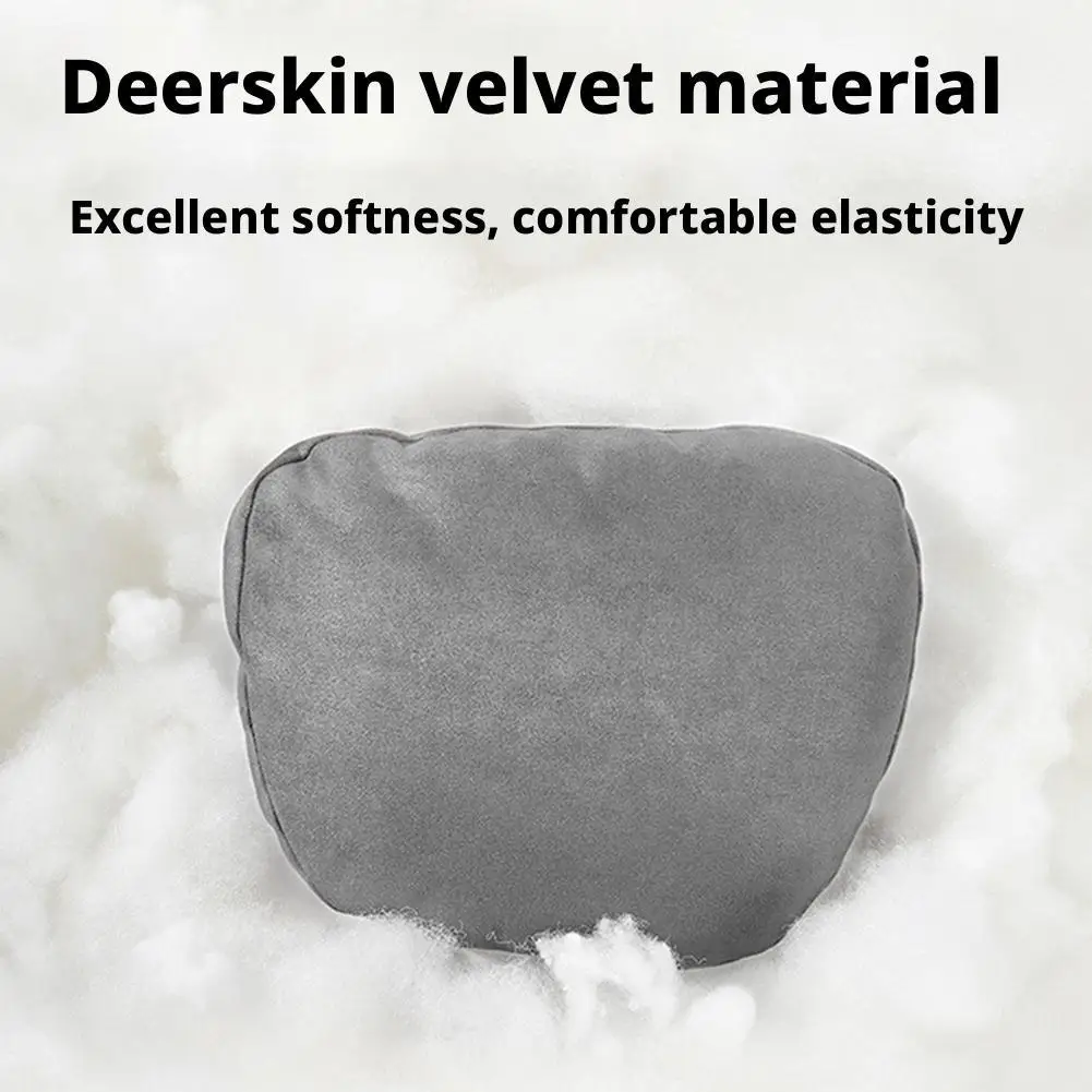 カーシート腰枕ユニバーサル調節可能なメモリ疲労シートインテリアヘッドレストサポートネックコットン車の自動車リリーフアクセN9R7