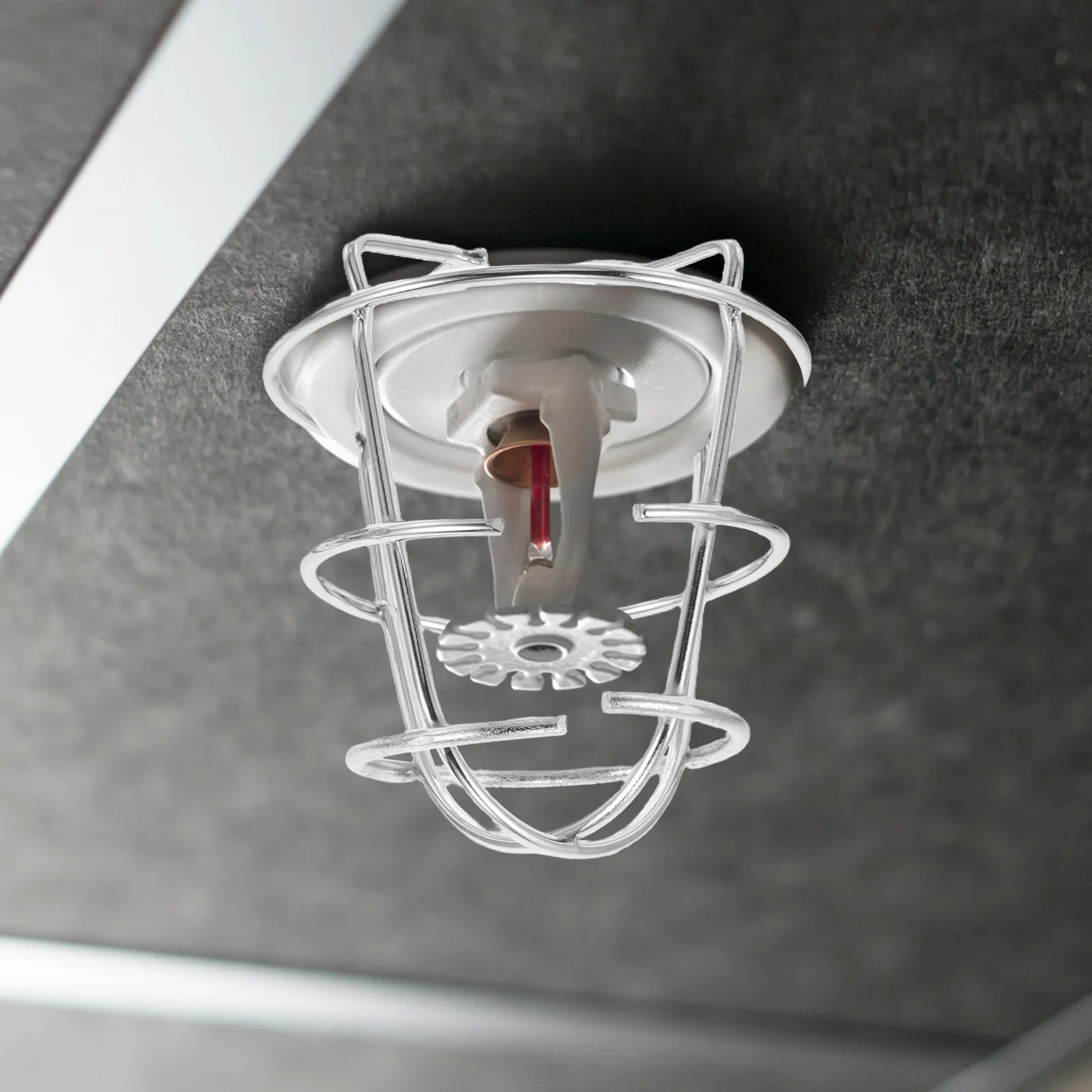 

4Pcs Fire Sprinkler Head Protection Metal Covers Stainless Steel Cage Guard for Residential Commercial Fire Sprinkler Head