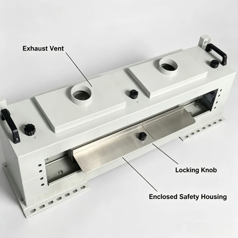 Double Sided Corona Discharge Treatment Stand Closed Open Type 3KW 4KW Film Blowing Machine Accessory
