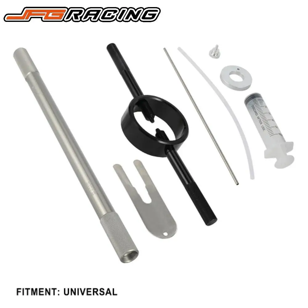 

Adjustable Motorcycle Universal Metal Fork Tool Gauge Suspension Levels for Easy Suspension Work Plastic And Iron