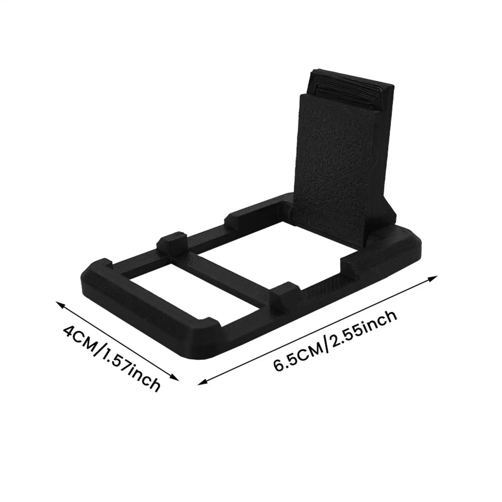 데스크탑 접이식 전화 홀더 휴대 전화 태블릿 홀더 크래들 도크 사무실 주방을위한 소형 다목적 스마트 폰 킥 스탠드