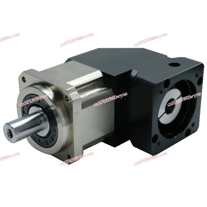 Precision helical right angle gear reducer 60 90 degrees 400W750W servo motor, hollow gear angle