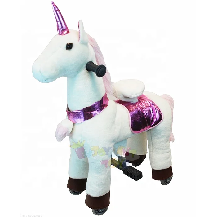 

Electric Ride on unicorn Riding Horse pony Toy for Children for Mall Walking Animal Entertainment