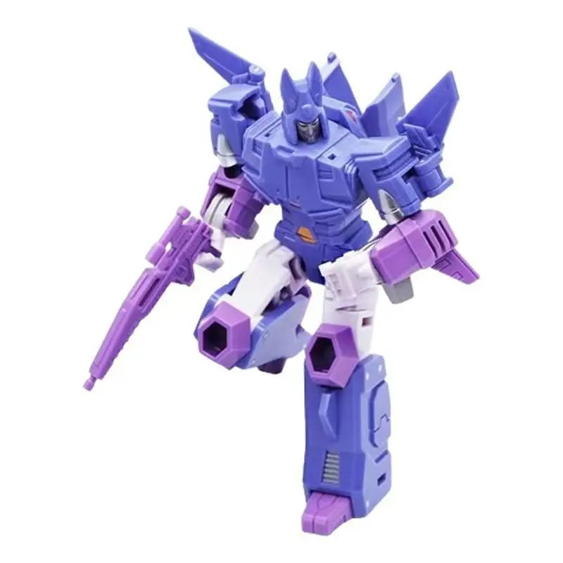 Zabawka Transformująca MFT MF-19 MF-19B, Podstawowy Kolor, Ruchoma Figurka Humanoidalna, Model Roboty KO, Mała Skala, Kolekcja Prezentów