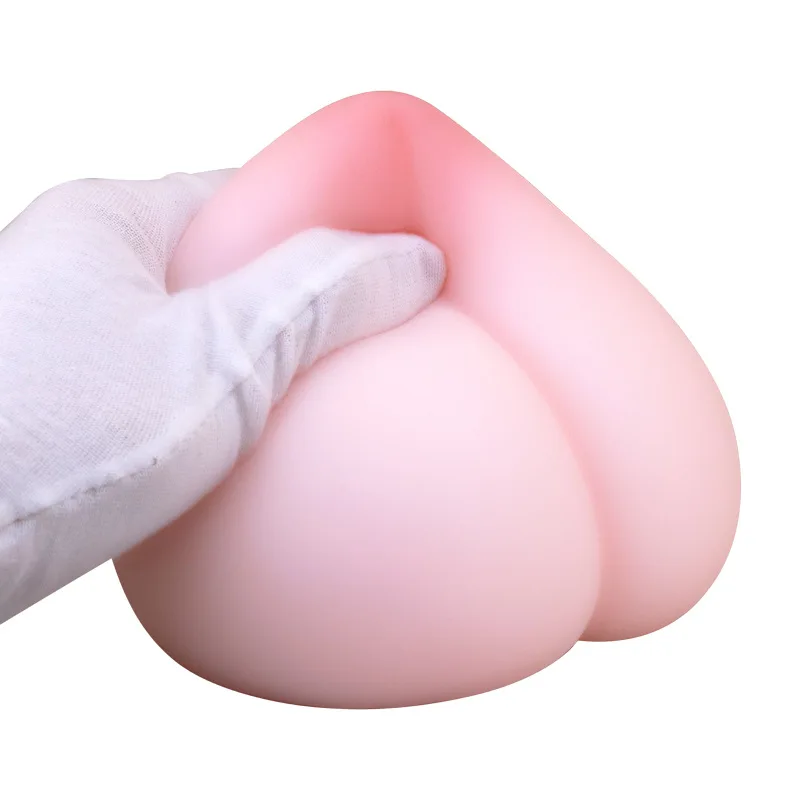 New Peach Boobies Ball Masturbation Soft Rubber Male Aeroplane Cup Soft Realistic Masturbation Sex Toys Gay Men Erotic Sex Toys