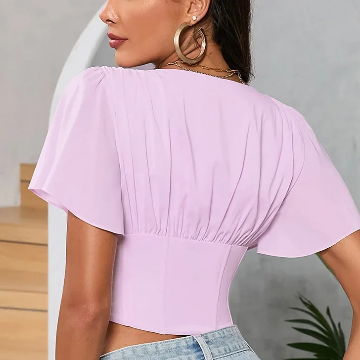 Thumbnail 4 - #86 Best Selling Womens Chiffon Blouse Tops