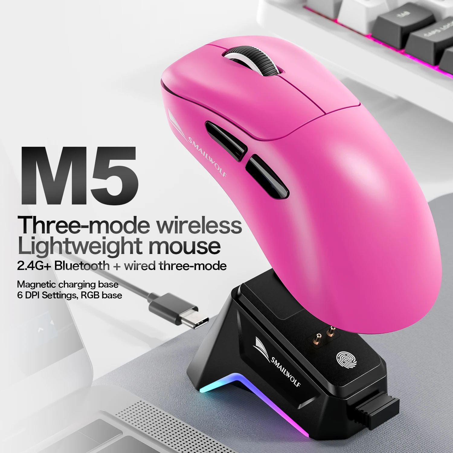 SMAILWOLF M5 Bluetooth wireles - Fitness Journal Planner ulasan dan harga