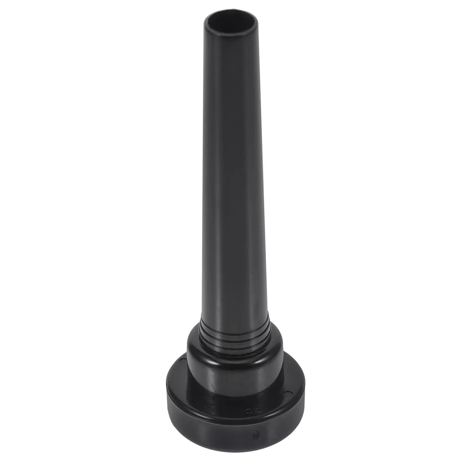 

Black Trumpet Mouthpiece ABS Plastic Easy Use Replacement Parts for Beginners Long Time Use Musical Horns Accessories