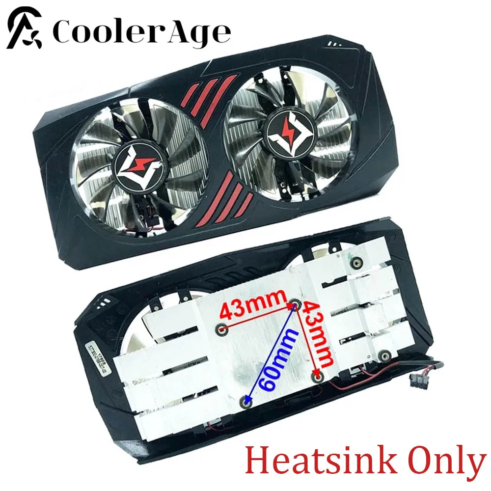 

85MM GA82S2H GTX1050Ti Video Card Fan with Casr For Gainward GTX 1050 Ti 4gb Graphics Card Replacement Hatsink