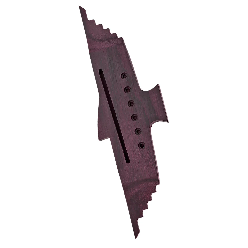 

Wooden Guitar Bridge 6 String Smooth Replacement Part For Acoustic Guitar String Instrument Accessories Bridge Parts