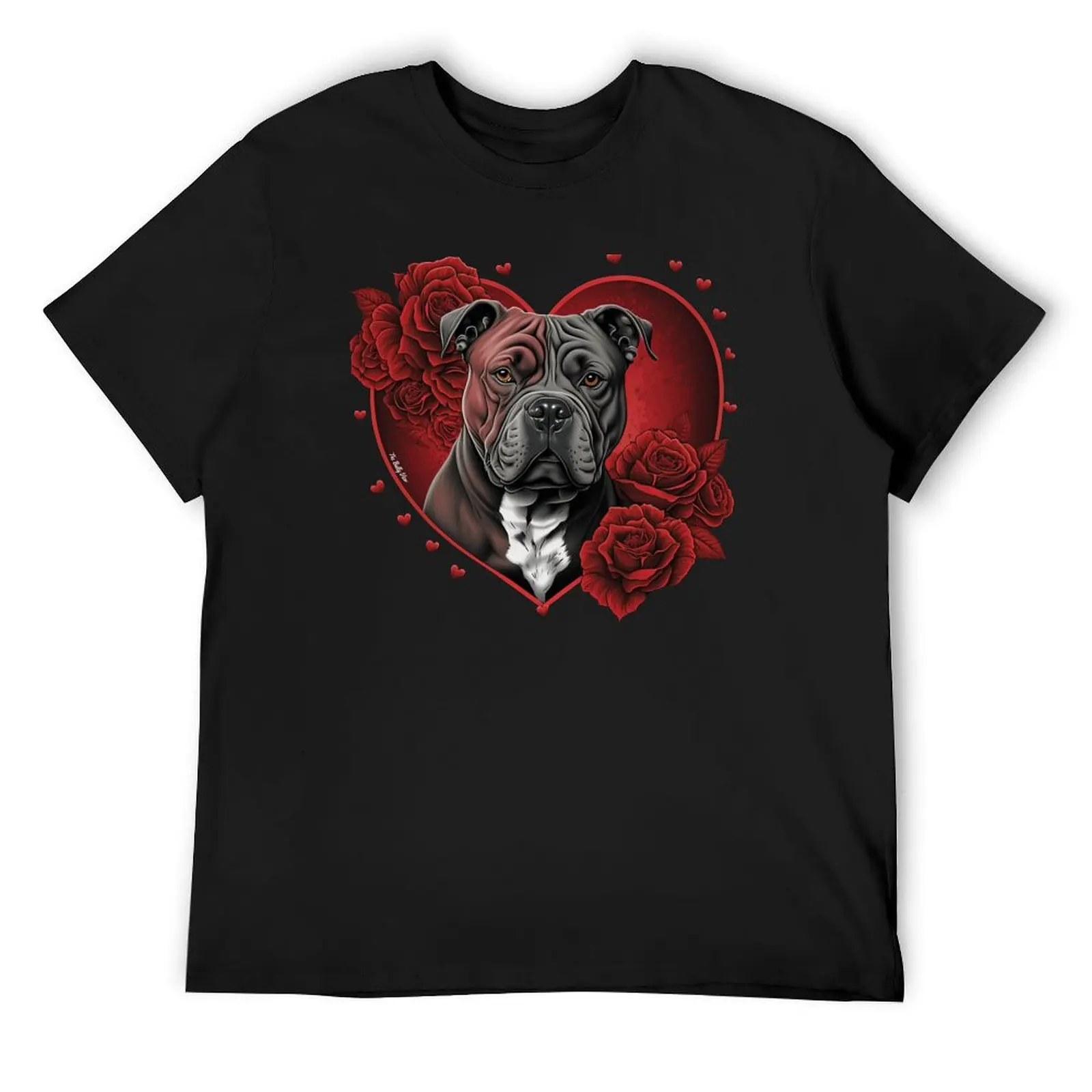 

Valentines Day Dog - American Bully T-Shirt new gifts and t-shirts oversize t-shirts man summer 2025 mens big and tall t shirts