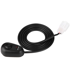 Waterdruppelvorm 12V Drukknopschakelaar Met Rood/Groene Led-Indicatielampjes Drukknop Op Uitschakelbedrading