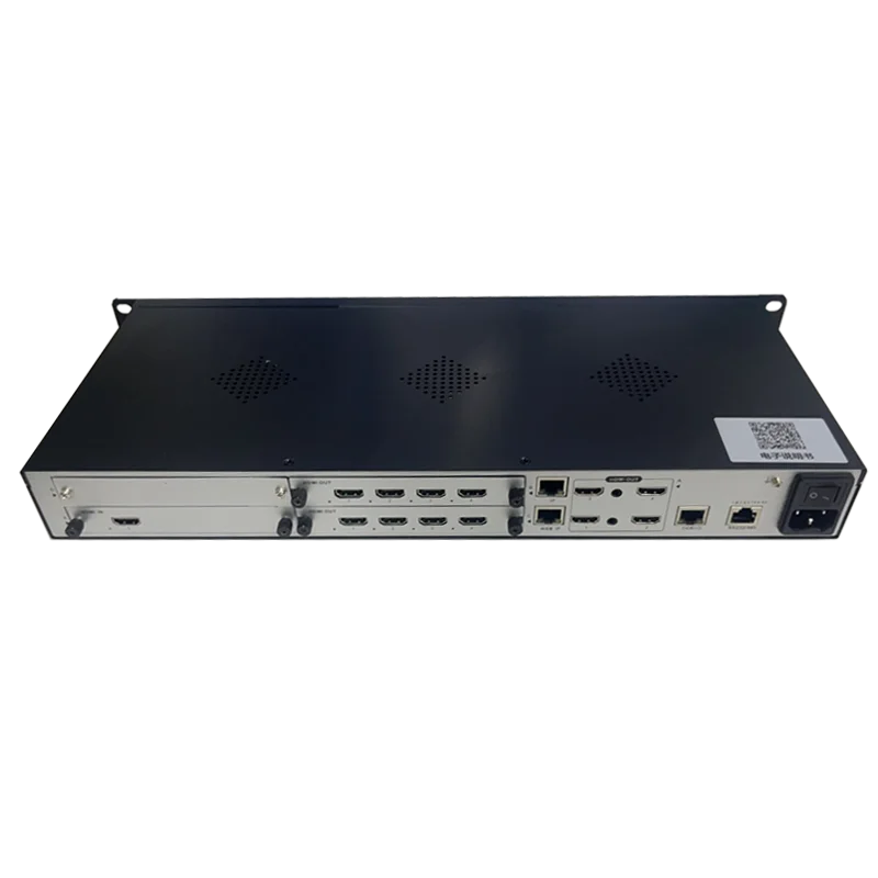 

1-in-12-out Metal Video Decoder Matrix 16-screen Split Surveillance Cameras Other Professional Audio Video Lighting Mixer