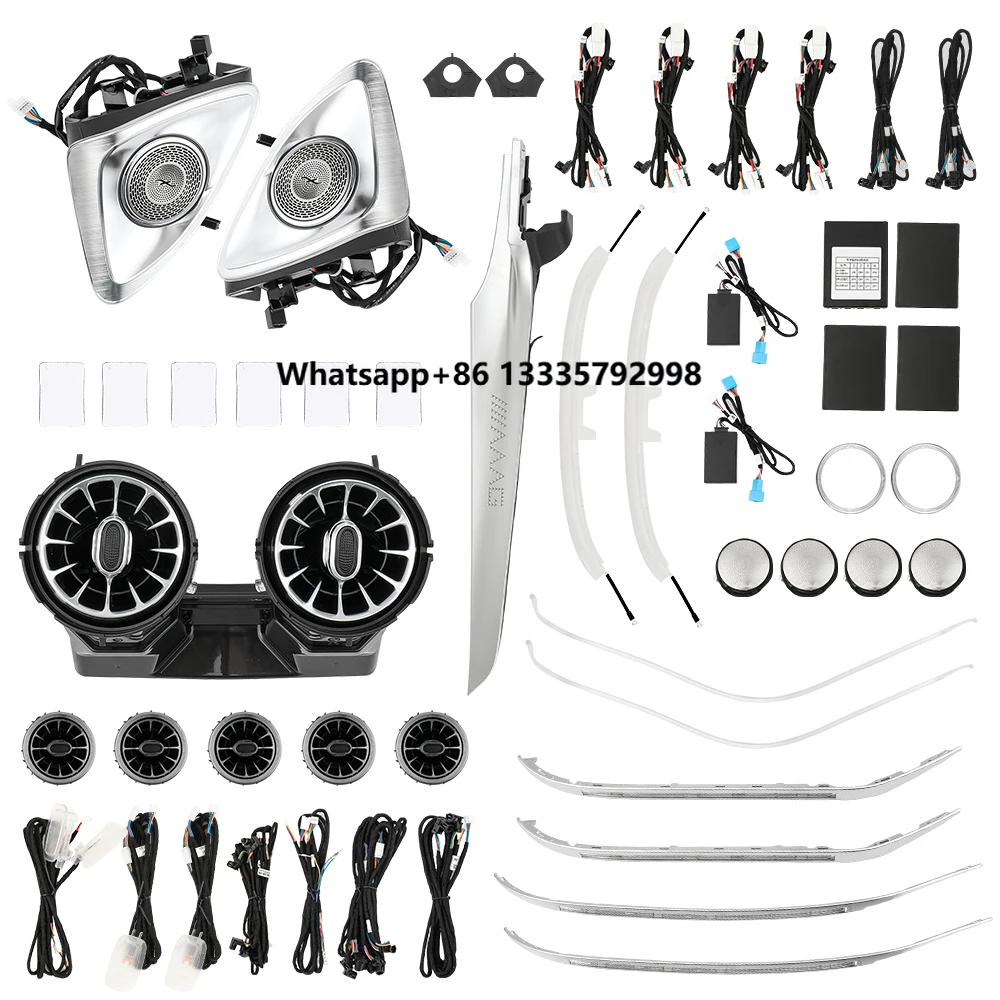 

C-class W205 64 Colors Ambient Light Air Vent for Mercedes Benz C-class W205 GLC X253 High End Interior Ambient Lighting