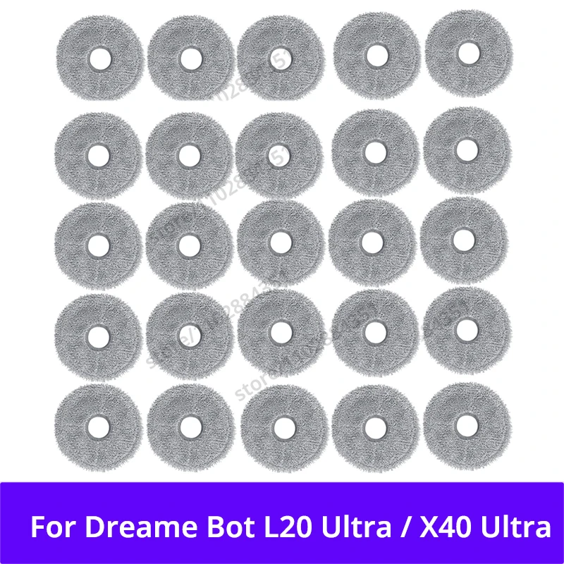 Ściereczka do mopa Dreame L20 Ultra / L30 Ultra / X20 Pro L10s Pro Ultra X40 Ultra / X40 Pro / S30 Pro Akcesoria do odkurzaczy