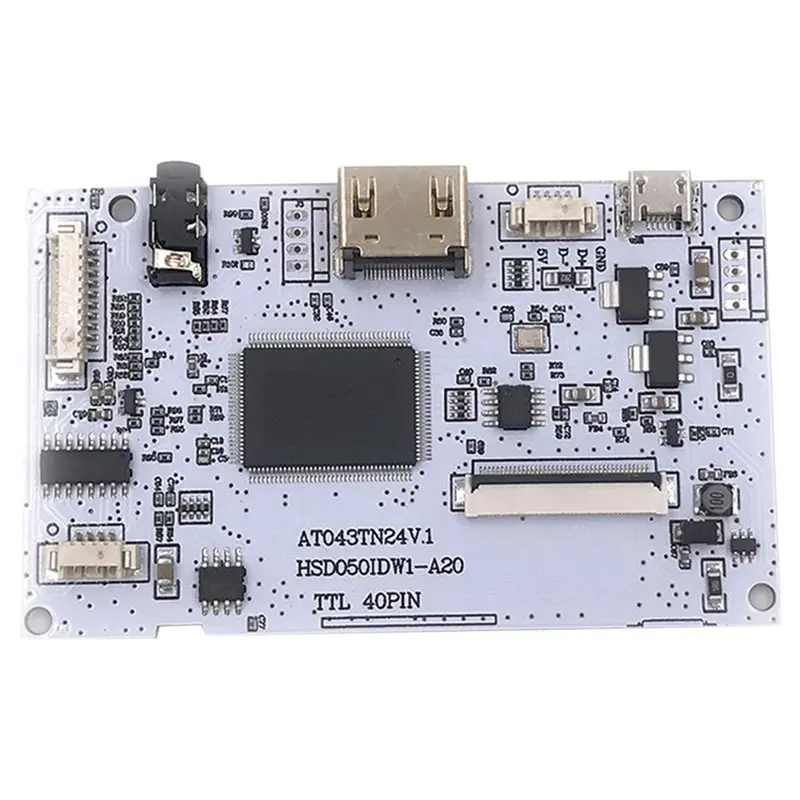 

AT93--40-Pin LCD Display 7 Inch 40-Pin 800X480 Resolution Screen Driver Board For