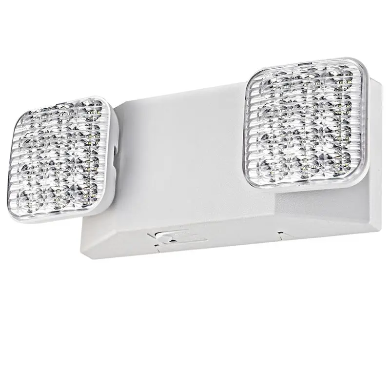 

ГОРЯЧЕЕ аварийное светодиодное освещение с резервной батареей, длительность 90 минут, две квадратные регулируемые головки