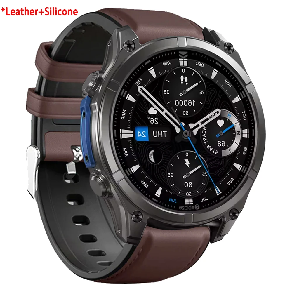 22Mm Leather+Silico…