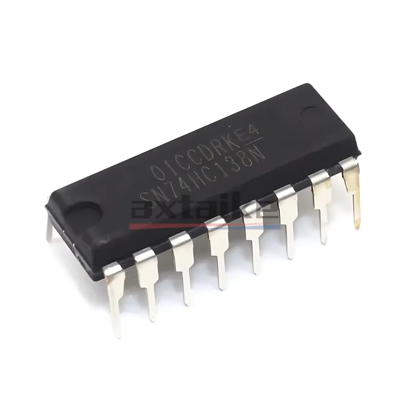 20PCS 74HC138 DIP-16 SOP-16 74HC138D SN74HC138DR HC138 SN74HC138N SMD 3 To 8 Line Decoder Demultiplexer Inverting IC